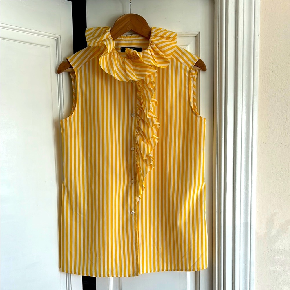 Weekend MaxMara striped sleeveless top